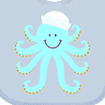 thumbnail image 4 of Inktastic Octopus Ocean Sea Creature Boys or Girls Baby Bib, 4 of 4