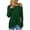 639-Green, variant on Womens Tops Cold Shoulder Long Sleeve Twist Knot Top Sexy Tunic T Shirts Casual Darkgray Blouse Size M