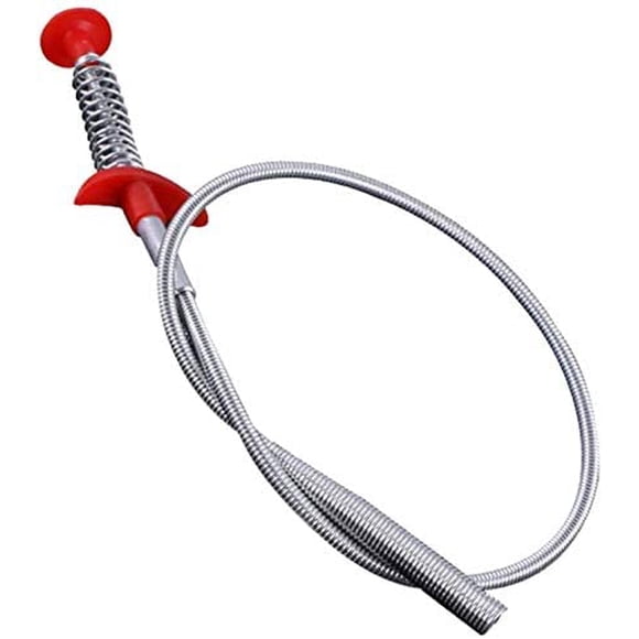 Griffe de nettoyage multifonctionnelle, outil de dragage de tuyau de printemps,outil de nettoyage de cheveux de dragage de tuyau de printemps, pour baignoire de toilette d'évier de cuisine
