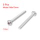 thumbnail image 2 of Tornillos de máquina M8x70mm Pan Phillips Cross Head Unique Bargains 5Pcs, 2 of 3