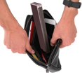 thumbnail image 4 of Cartera Inteligente Con Huellas Dactilares, Cremallera Antirrobo de Cuero, Bolso de Negocios Grande, Monedero, Monedero, Estuche para Tarjeteros, Cartera de Cuero para Hombres,, 4 of 7