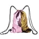 thumbnail image 1 of Bolsas con cordón de lentejuelas de sirena, bolsas de baile de lentejuelas reversibles, mochilas de gimnasio para niñas, bolsas brillantes para niños oso de fresa Hogar, 1 of 6