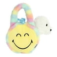 thumbnail image 4 of Aurora - Small SMILEYWORLD - Fancy Pals 8" Pastel Rainbow - Vibrant Stuffed Animal, 4 of 5