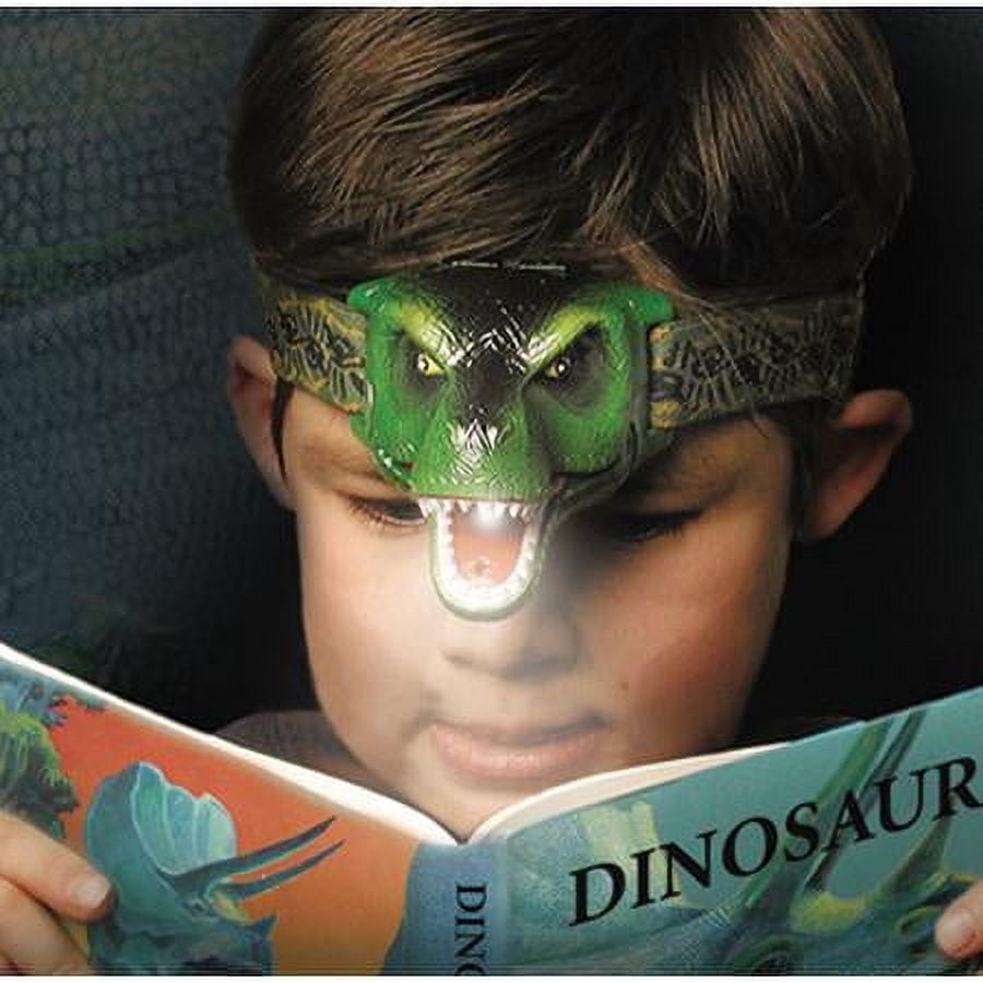 DinoBryte LED Headlamp - T-Rex Headlamp for Kids