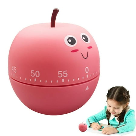 

Kafei Mechanical Kitchen Timer Strawberry Shape Cartoon Kids Timer Manul 60mins Rotating Easy Using Time Management Products for Cooking/Reading/Do Sports/Baking/Studing latest