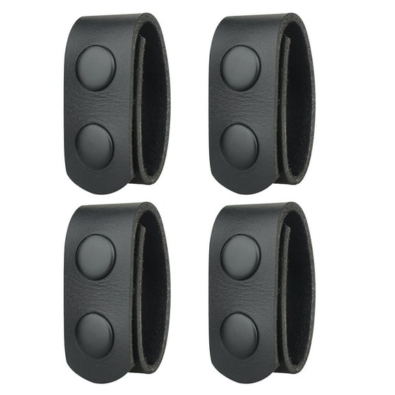 4Pcs Belt Buckle Portable Strap Militaries Double Snap Belt Keeper Hunting Heavy Duty Belt Hook for Outdoor
