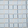 thumbnail image 7 of Laddha Home Designs Handwoven Checkered Grid Throw Pillow - 24" - Blue and Brown, 7 of 7