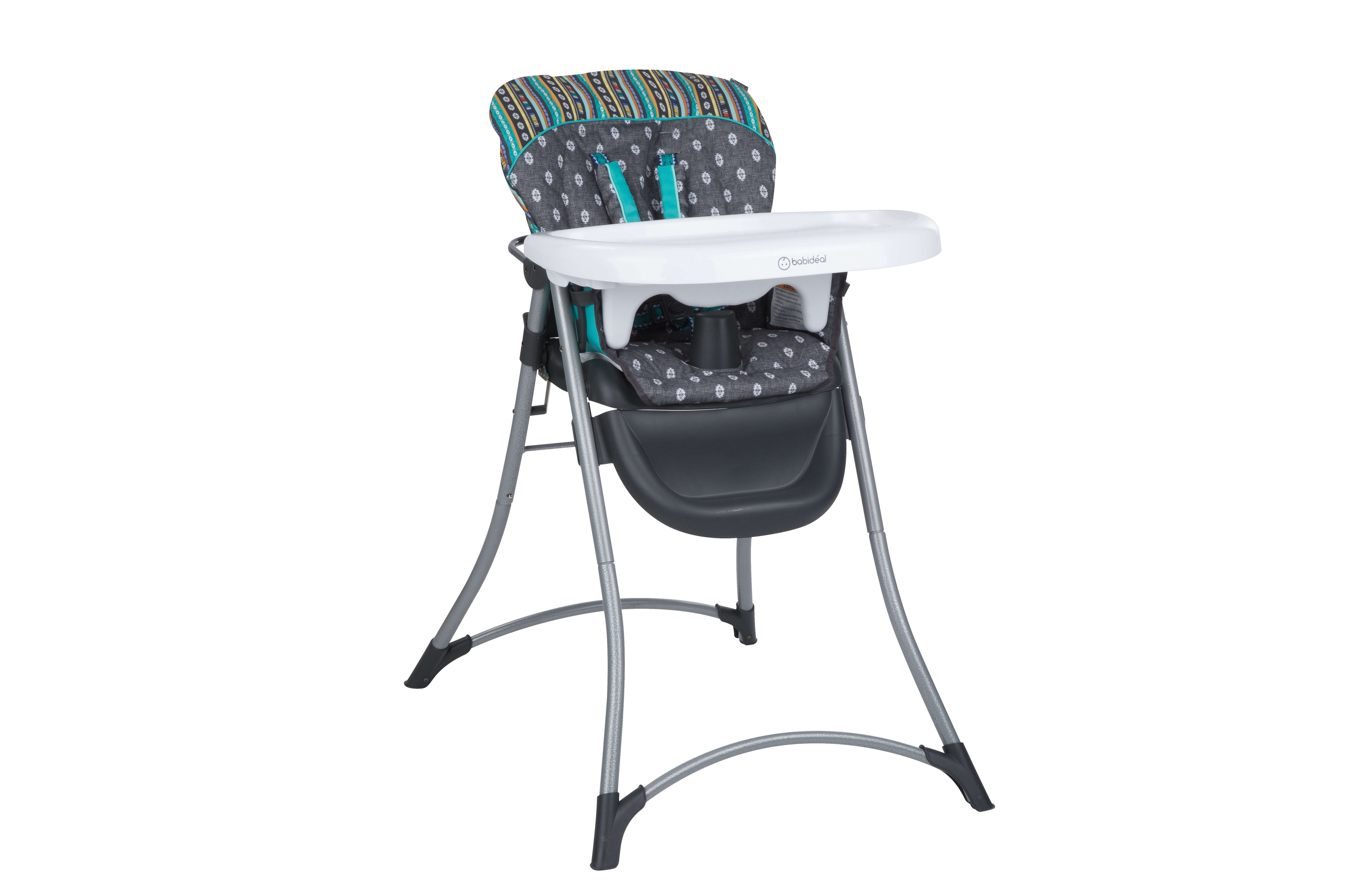 Babideal Zuma Highchair with Recline Seat - Teal Boho