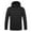 Black, variant on jsaierl Heated Jacket 4 Zone Heating Lightweight Down Hooded Coat USB Rechargeable Heating Coats Outerwear for Men Women