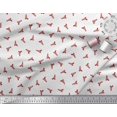 thumbnail image 2 of Soimoi Moss Georgette Fabric Dot & Weapon Printed Fabric 1 Yard 42 Inch Wide, 2 of 3