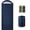 Royal Blue, variant on COWIN Sleeping Bags for Adults Backpacking Lightweight Waterproof 41℉-59℉ for Camping Hiking Outdoor Travel with Compression Bags 3.52lb , Black