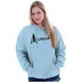 thumbnail image 3 of USSF Classic US Space Force Logo Hoodie Sweatshirt Women Men Brisco Brands L, 3 of 6