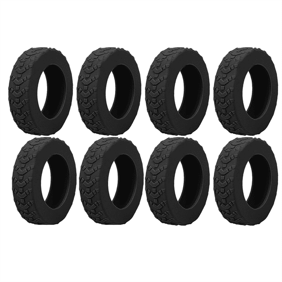 Luggage Wheels Protector Cover 8pcs Suitcase Wheels Protective Covers Silicone Wheel Cover for Suitcase,8 x Luggage wheel covers,Black