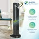 thumbnail image 2 of Ventilador de torre PureGuardian TF2113B 29, oscilante, 3 velocidades, negro, 2 of 5