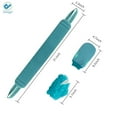 thumbnail image 6 of Deago 3 Pcs Exfoliating Back Scrubber for Shower, Korean Exfoliating Gloves Mitt for Body Exfoliation, Bath Scrub Loofah Sponge, Back Brush Washer Exfoliator for Men and Women (Blue), 6 of 7