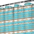 thumbnail image 3 of Waterproof Aztec Tribal Print Shower Curtain 72x72 Inch Boho Style Polyester Unique Shower Curtain for Bathroom Hotel Home Decor with 12 Plastic Hooks, 3 of 5