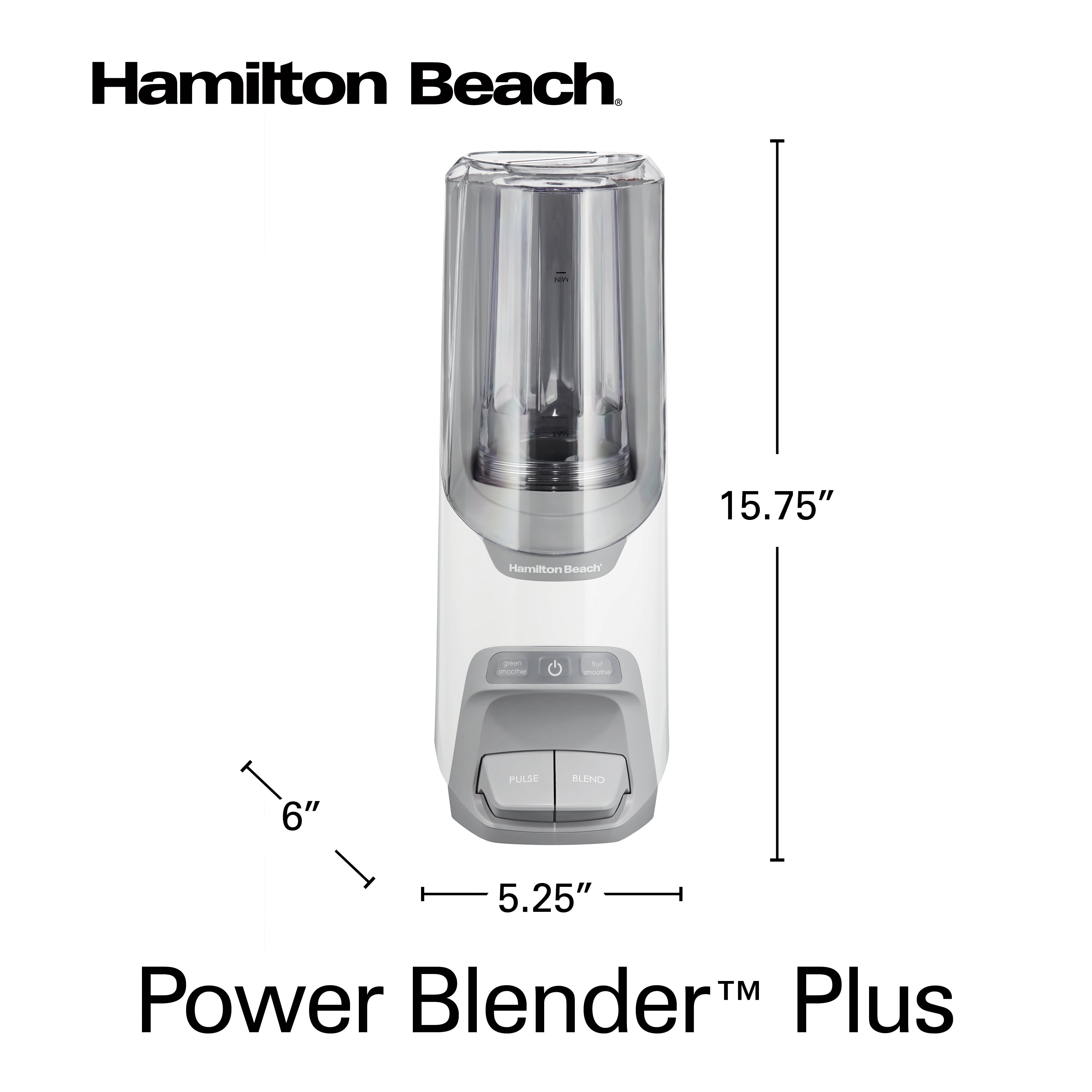 Highland Blender 20-oz Black, Stainless Steel 300-Watt Pulse