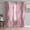 pink, variant on Sheer Curtains 45 Inch Length 2 Panels Set for Kitchen, Abstract Blue Moire Semi Sheer Curtains for Windows, Gradient Coastal Ocean Geometric Waves Voile Window Treatments Rod Pocket Curtain