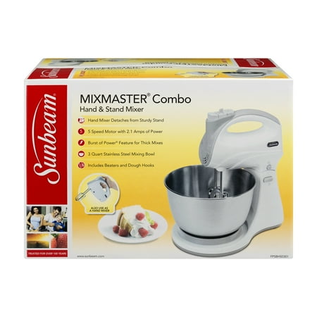 Sunbeam Hand & Stand Mixer Stainless Steel, 1.0 CT