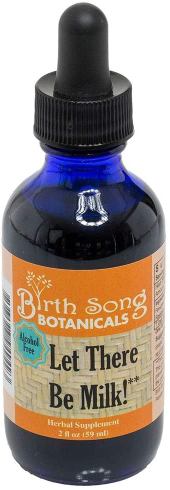 Birth Song Botanicals Let There Be Milk, Alcohol Free, 2oz