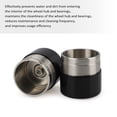 thumbnail image 3 of Mistaha Set of 4 Stainless Steel Trailer Axle Bearings with Protective Covers - Bearing Injector Tool Included, 3 of 6