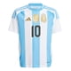 thumbnail image 3 of Playera adidas Niños Juvenil Seleccion Argentina Messi 10 multicolor XL, 3 of 9