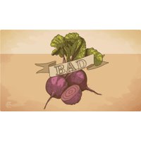 Bad Beets Playmat New