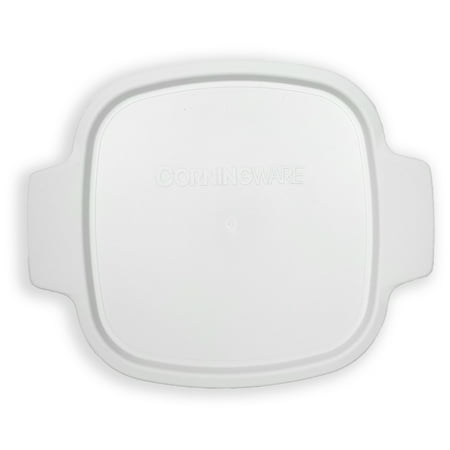 - Corningware Stovetop A-1-PC 1.5qt/1.4L White Storage Lid for Square Casserole Dishes (sold separately)