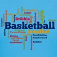 thumbnail image 3 of CafePress - Basketball Word Cloud T Shirt - Women's Traditional Fit Dark T-Shirt, 3 of 4