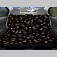 thumbnail image 3 of Psesaysky Hummingbird Floral Rear Bench Seat Covers for Cars, 2 Piece Soft Stretchy Back Seat Covers for Automotive Interior, Pet and Men Use, 3 of 4