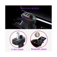 thumbnail image 3 of Transmisor FM Bluetooth para coche,Adaptador para coche Bluetooth 5.0,Radio inalámbrica, 3 of 5