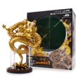 thumbnail image 1 of Dragon Ball Z Shenlong figura de acción Anime Cyan Gold Shenron deseando dragón modelo Super Saiyan estatuilla estatua juguetes niños regalos, 1 of 4