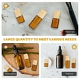thumbnail image 4 of 10pcs Refillable Glass Roller Bottles Roll On Bottles Glass Perfume Bottles 2ml, 4 of 5
