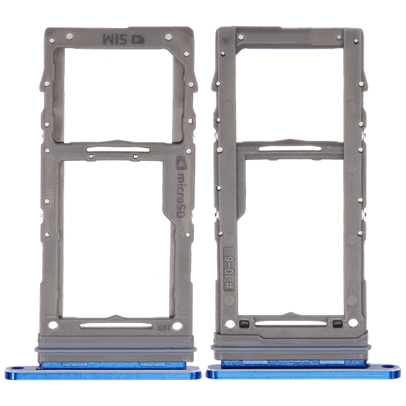 Replacement Single Sim Card Tray Compatible For Samsung Galaxy Note 10 Plus / 5G (Blue)