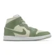 thumbnail image 3 of Ni - ke Ni - ke Air Jordan 1 Mid SE AJ1 Sea Glass Women Unisex Casual Shoes HF4079-003, 3 of 5