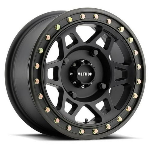 15x7 Method MR405 UTV BEADLOCK Matte Black Wheel 4x137 (38mm)