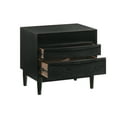 thumbnail image 6 of Artemio Queen 3 Piece Wood Bedroom Set in Black Finish, 6 of 6