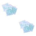thumbnail image 4 of Colector de pelo Injueey 10 Uds. antibloqueo para drenaje de suelo tapón filtro baño cocina ducha suministros Verde 2piezas, 4 of 6
