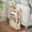 Natural, variant on Small Narrow Side Table, 3-Tier Skinny End Table with Storage Shelf, Slim Nightstand Bedside Table for Small Spaces, Living Room, Bderoom,