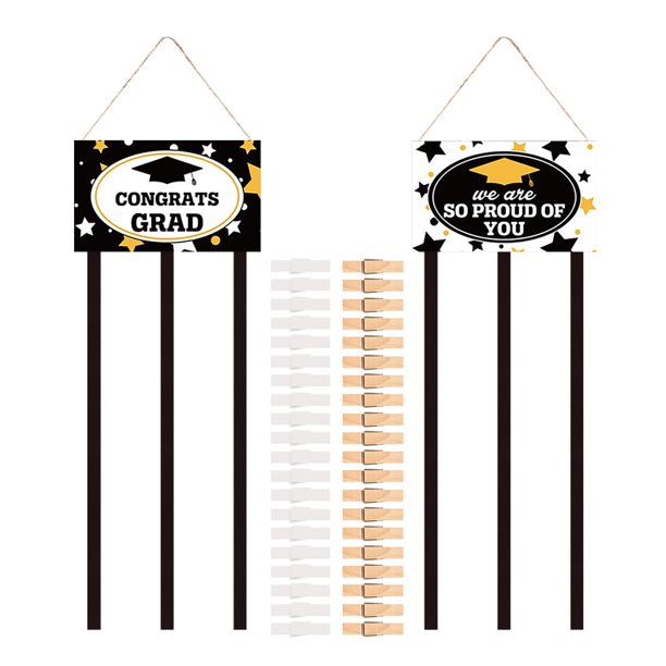 Season of Graduation Picture Frames Photo Hanging Display Picture Board