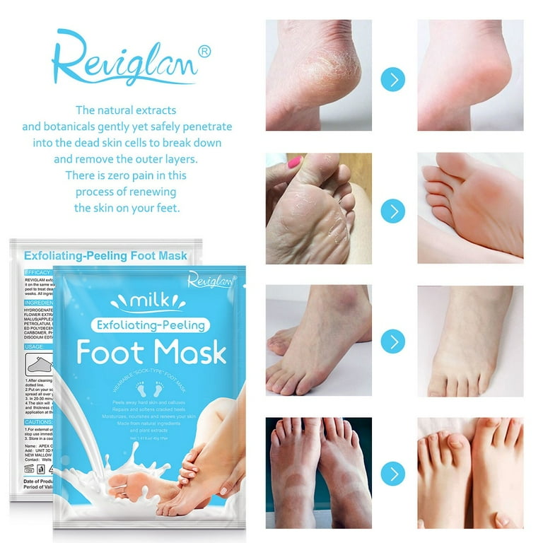 Efficient Foot Peel Mask Regular Size Skin Exfoliating - Temu