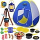 thumbnail image 1 of Tienda de campaña FUN LITTLE TOYS para niños con juguetes de campamento durante más de 2 años, 1 of 7
