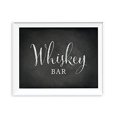 thumbnail image 2 of Andaz Press Wedding Party Signs, Vintage Chalkboard Print, 8.5x11-inch, Whiskey Bar Reception Dessert Table Sign, 1-Pack, Unframed, 2 of 3