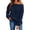 49#Light Blue, variant on Off Shoulder Sweater for Women Knit Long Sleeve Oversized Pullover Loose Fit Ribbed Casual Top Wide Boat Neck Solid Slouchy Sweater Fall Winter Womens Top