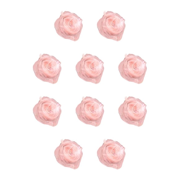 Minnieouse Bufanda cuadrada Pañuelo de gasa Adornos para el cabello de baile Ropa colorida para niños de jardín de infantes para Color carne 60*60cm 10Conjunto