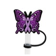 thumbnail image 1 of Binwennn Colorful Design Straw Cover For StanleCup Silicone Bow Straw Covers Cap Protector Topper Reusable Drinking Tips Lids 8.0mm Lid Accessories StanleCup Straw Topper Shatterproof Cups 16oz Turtle, 1 of 3