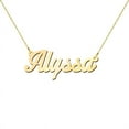 thumbnail image 1 of Personalized Name Necklace Layering Set with Paper Clip Chain, 1 of 8