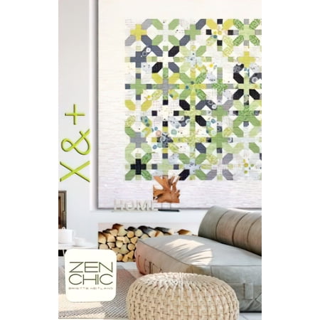 X And Plus Quilt Pattern by Brigitte Heitland Zen Chic