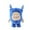 Blue, variant on Oddbods Plush Toys Set of Mini Figurines for Preschool Kids (Ages 3+),8pcs,7inch