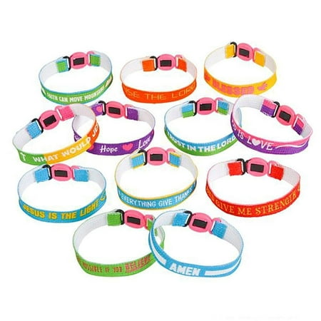 Assorted Religious Friendship Bracelet – 150 Pieces, Church Events, Gift Ideas, Youth Groups Souvenirs, Fundraising Campaign, Inspirational Messages, Best Friends Forever, Worship (Best Election Campaign Ideas)